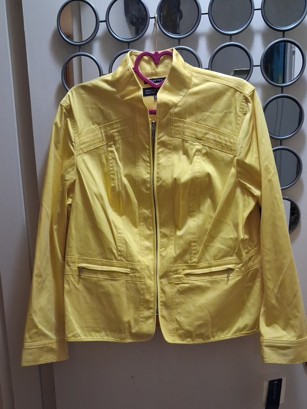JONES NEW YORK BRIGHT YELLOW Blazer